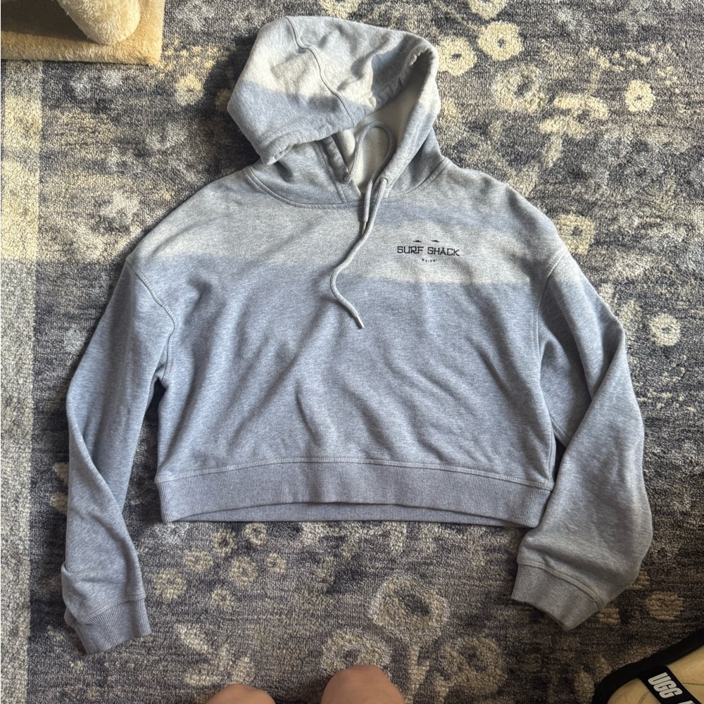 Gray Women's Surf Shack New Zealand Hoodie